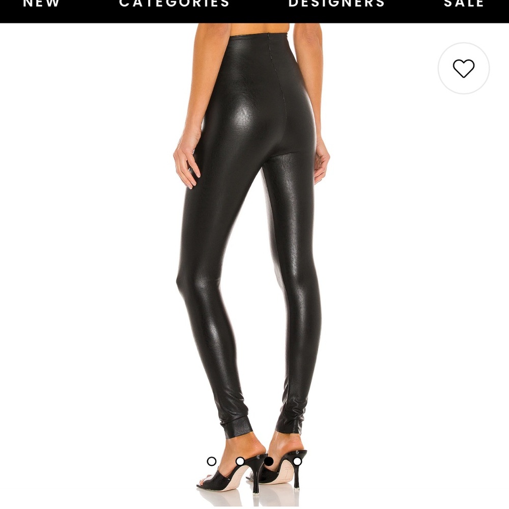 NWOT Commando Control faux leather leggings pants Spanx M high waisted rise